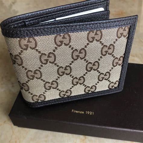 gucci signature wallet men|real gucci men's wallet.